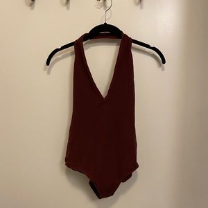 American Apparel Other - American Apparel One Piece Maroon Medium NWT American Apparel Other - American Apparel One Piece Maroon Medium NWT